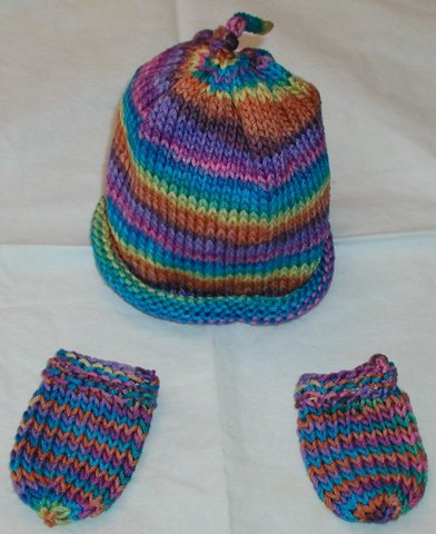 Triniti's Hat and Mittens