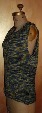Ribbon Yarn Tank Top