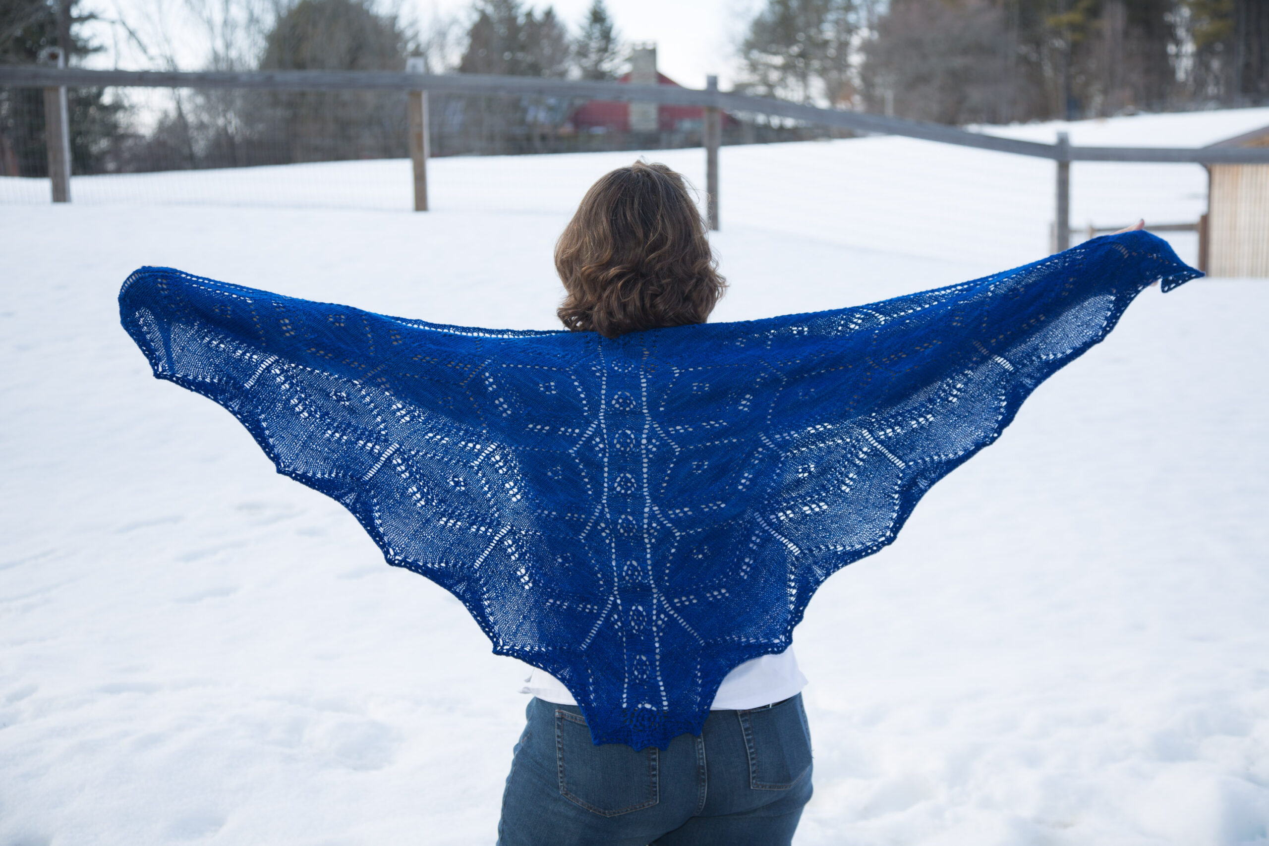 Hoobert Shawl Knitting Pattern Download by Heather CLassen