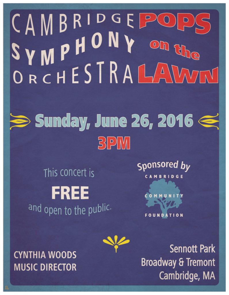 Pops on the Lawn - CSO posters