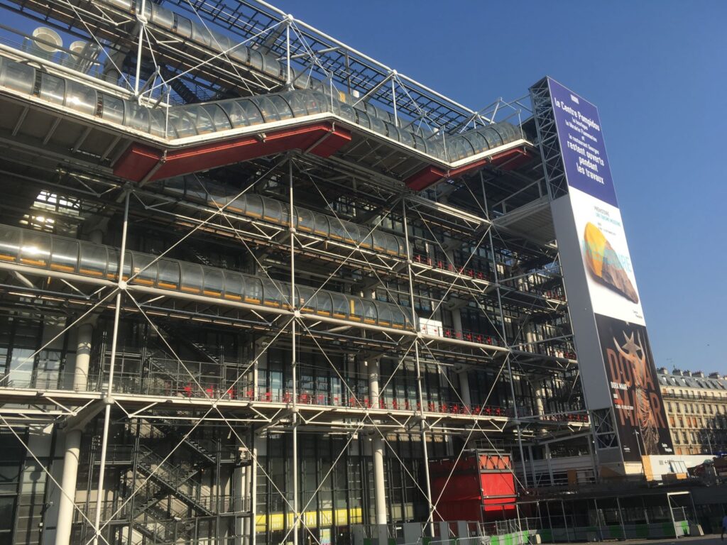 The Centre Pompidou, Paris, France, June 26, 2019