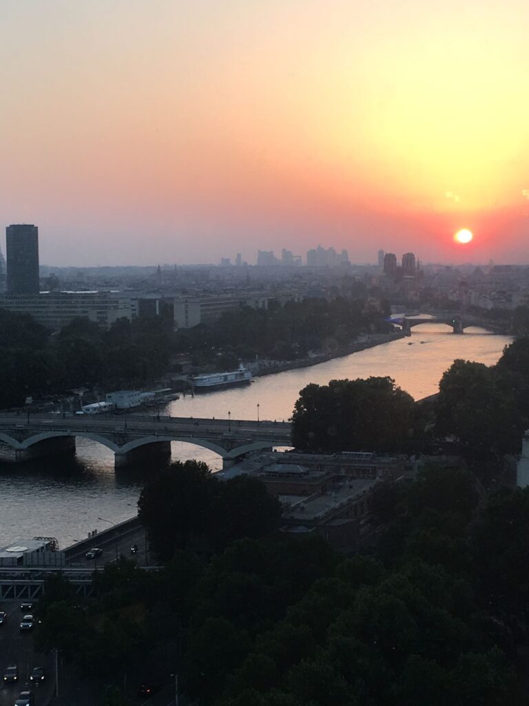 Paris View from the Citizen M Hotel, June 26, 2019