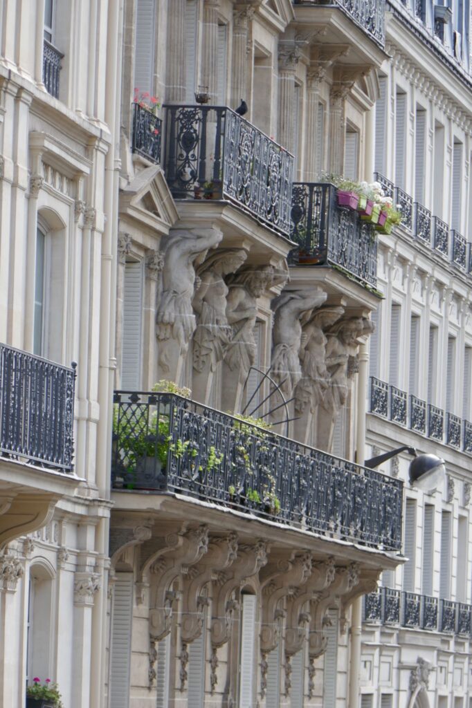 Building Decoration in Paris June 19, 2019