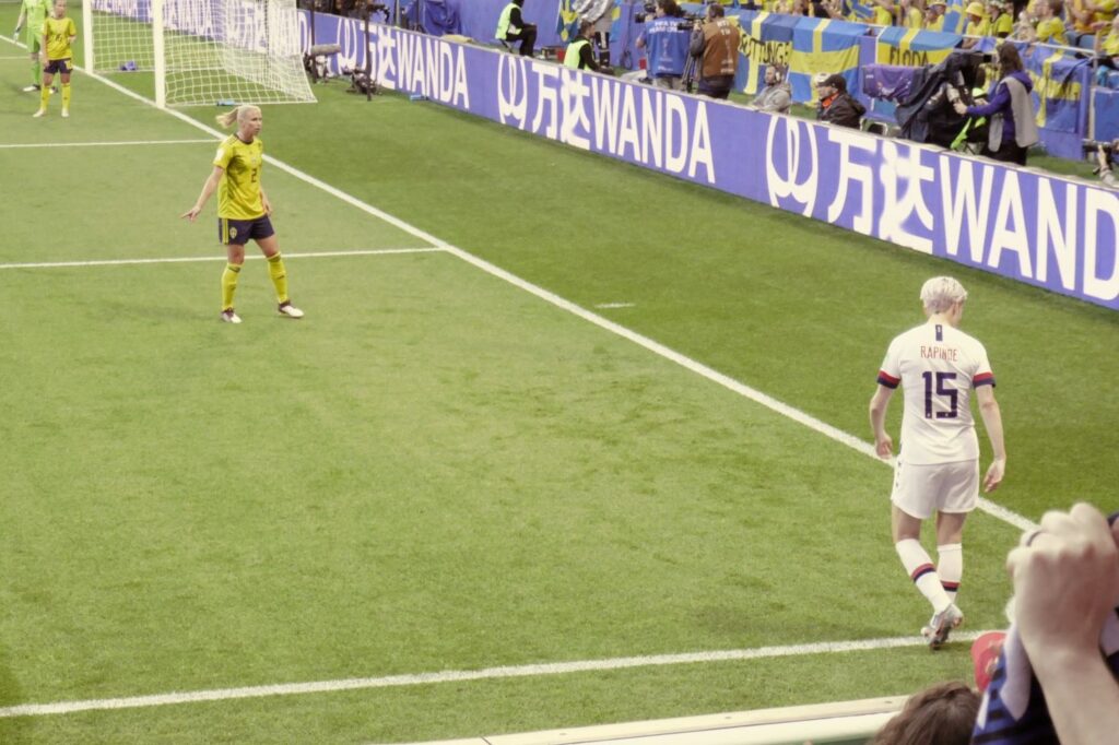 Megan Rapinoe, USWNT v Sweden, Le Havre, June 20, 2019
