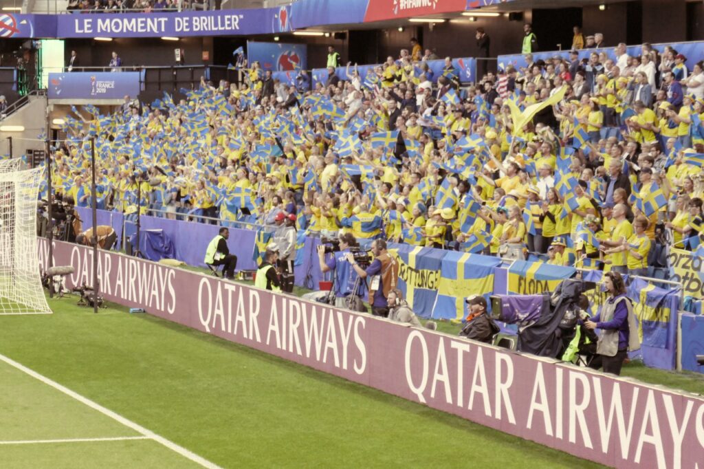 Swedish Fans Showed Up in Force, USWNT v Sweden, Le Havre, June 20, 2019
