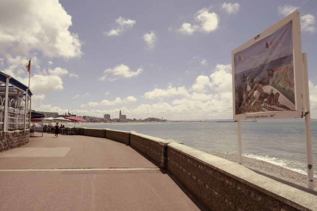 Monet's Garden at Sainte-Adresse Was Painted Here
