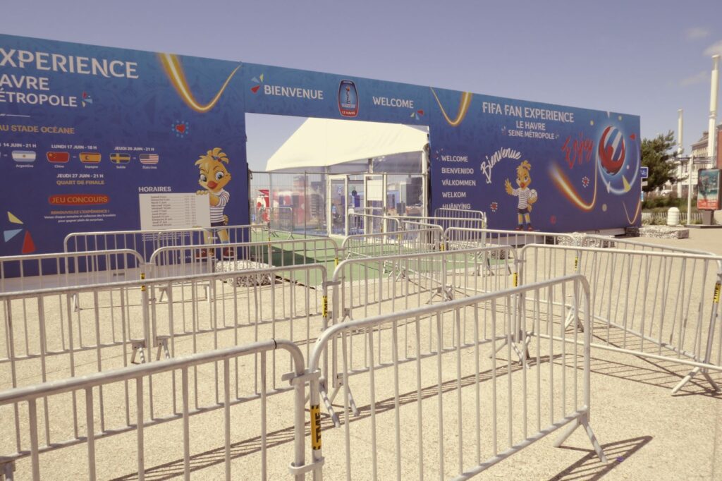 Not a Game Day So FIFA Fan Experience Was Closed, Le Havre, June 21, 2019
