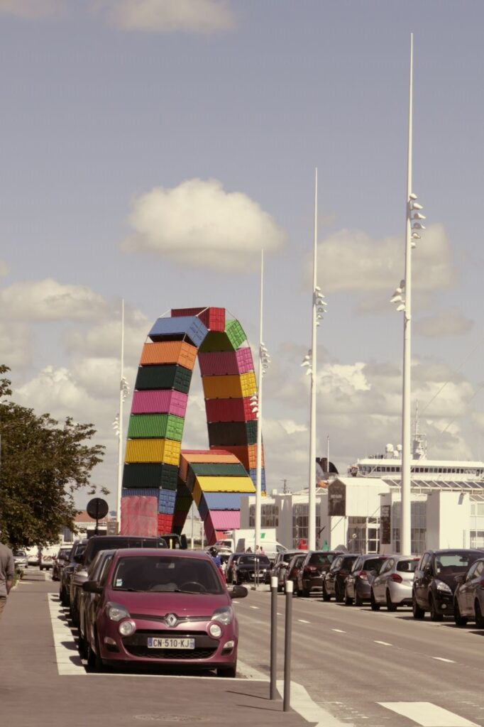 Catene de Containers, Le Havre, June 21, 2019