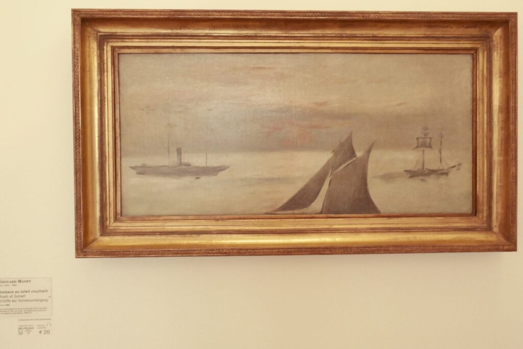 Manet Painting, Le Havre, June 21, 2019