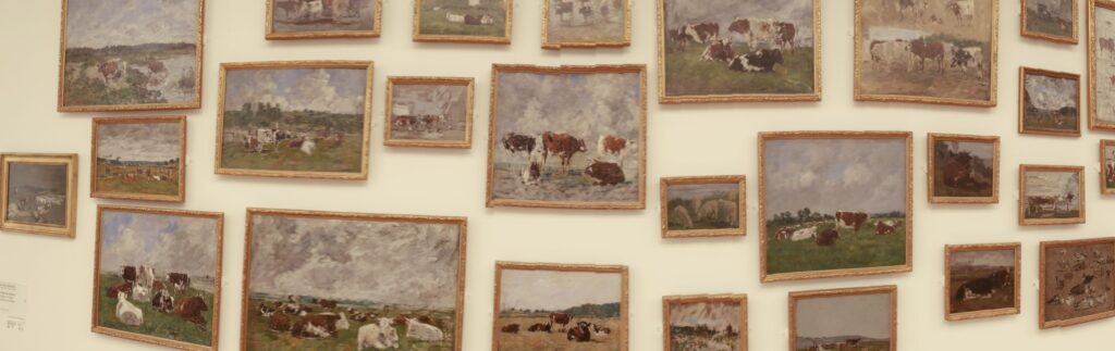 Cows, Musée d’art Moderne André Malraux, Le Havre, June 21, 2019