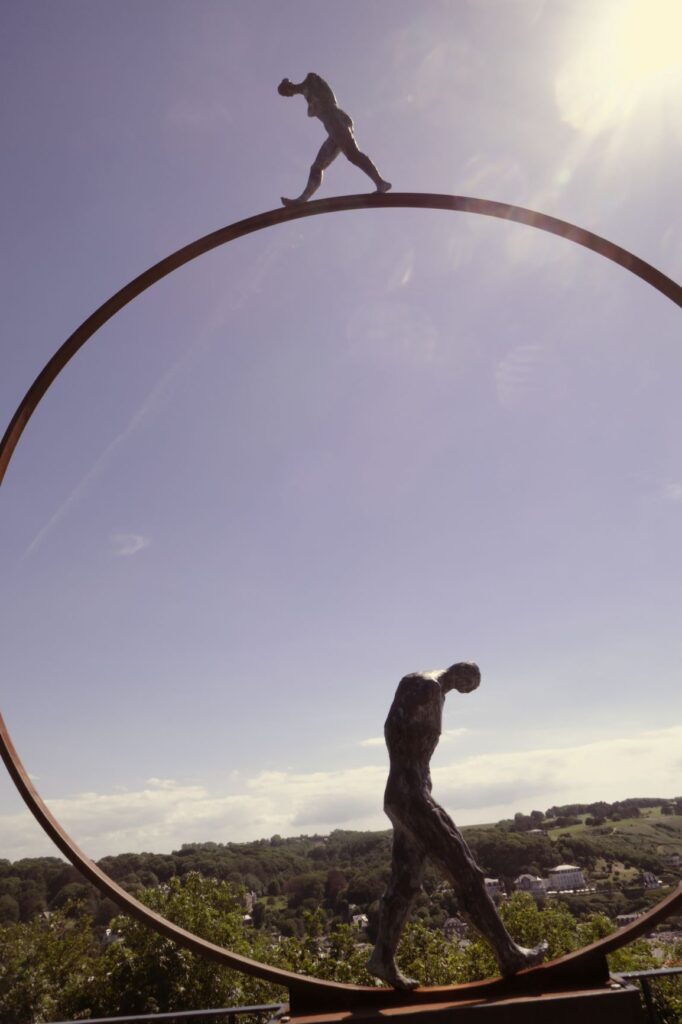 Sculpture at Les Jardins d'Étretat, June 22, 2019