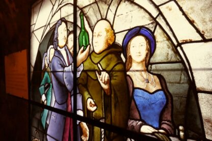 Stained Glass at Taittinger, June 23, 2019