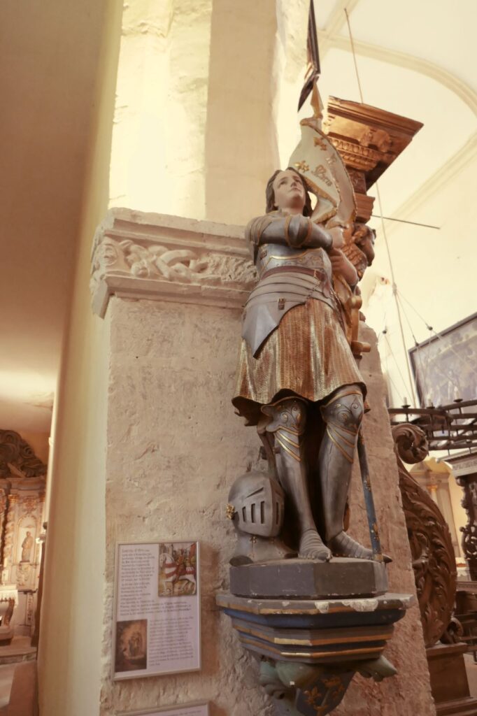 Jean d'Arc at the Abbaye Saint-Pierre d'Hautvillers