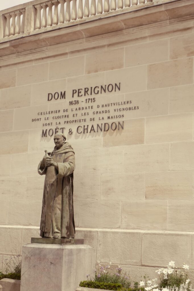 Statue of Dom Perignon, June 23, 2019