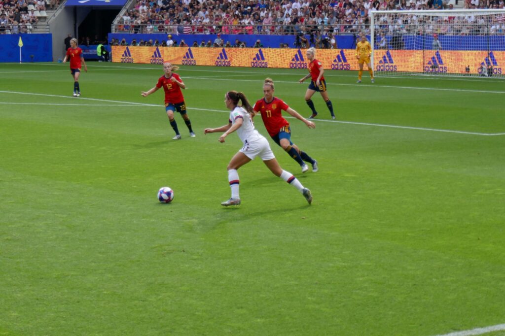 Alex Morgan, USWNT v Spain, Reims, France, June 24, 2019