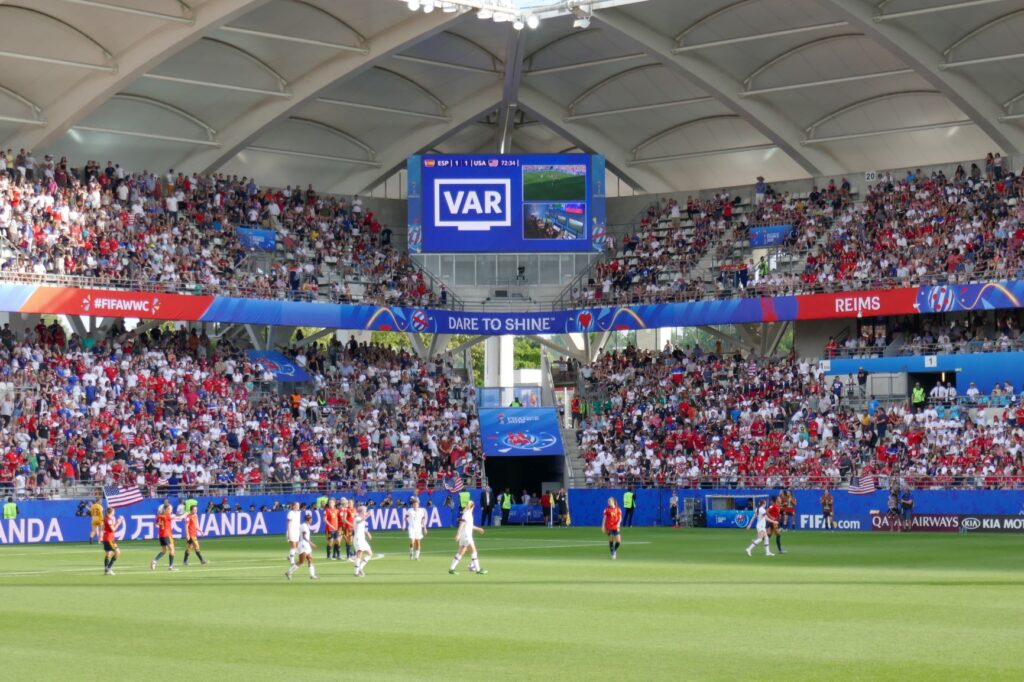 Ever present VAR, USWNT v Spain, Reims, France, June 24, 2019