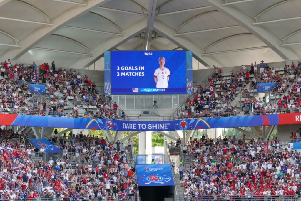 Rapinoe Goal, USWNT v Spain, Reims, France, June 24, 2019
