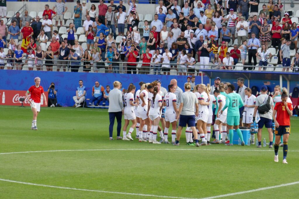 After the Game, USWNT v Spain, Reims, France, June 24, 2019