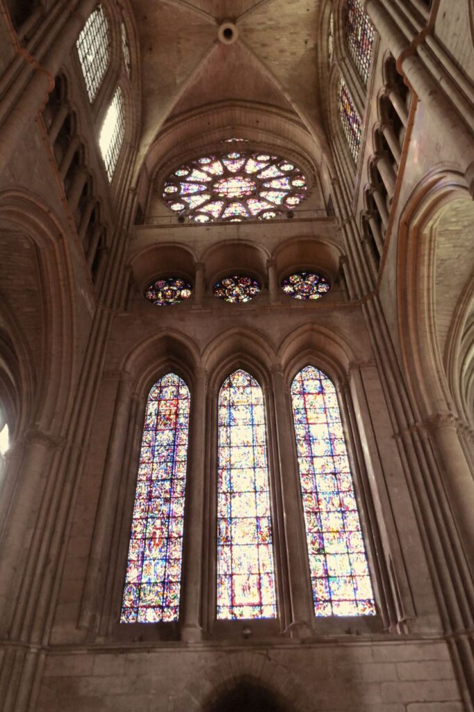 Stained Glass at Reims Cathedral, June 25, 2019