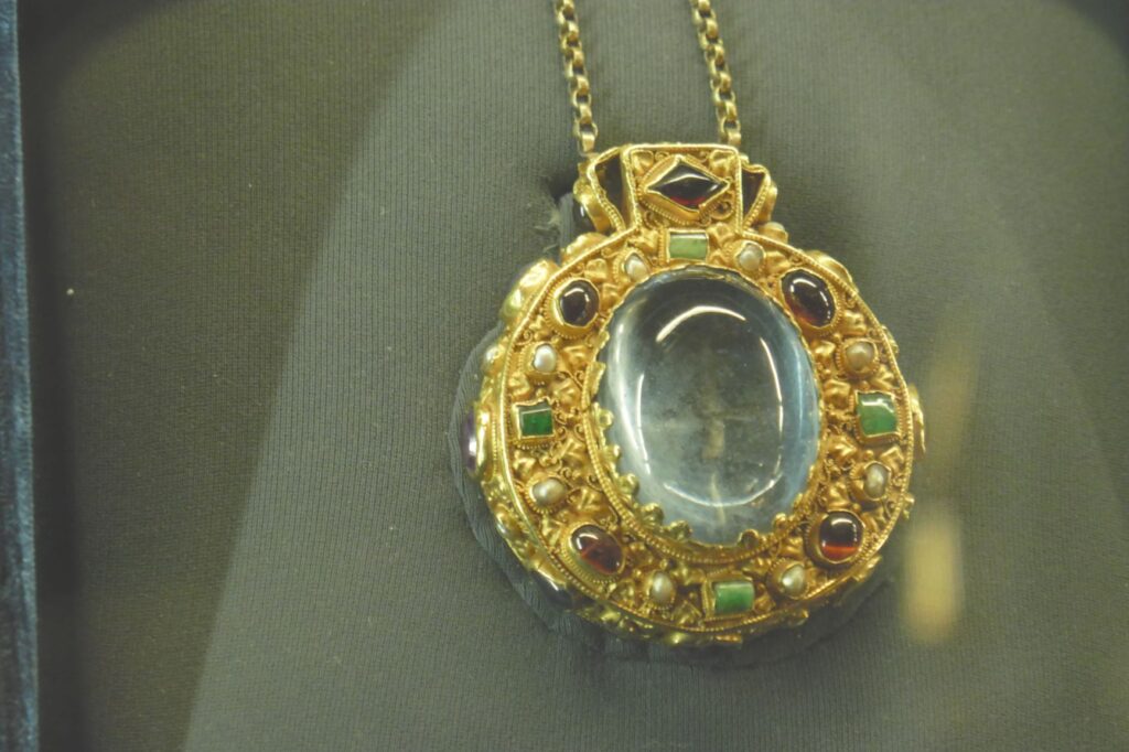 Charlemagne's Necklace, Palais du Tau, Reims, France, June 25, 2019