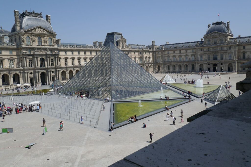View from Louvre Café, June 27, 2019