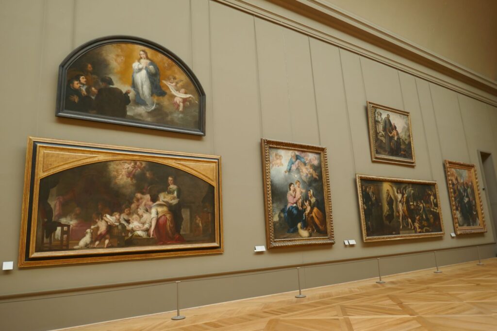 European Gallery at the Louvre, June 27, 2019