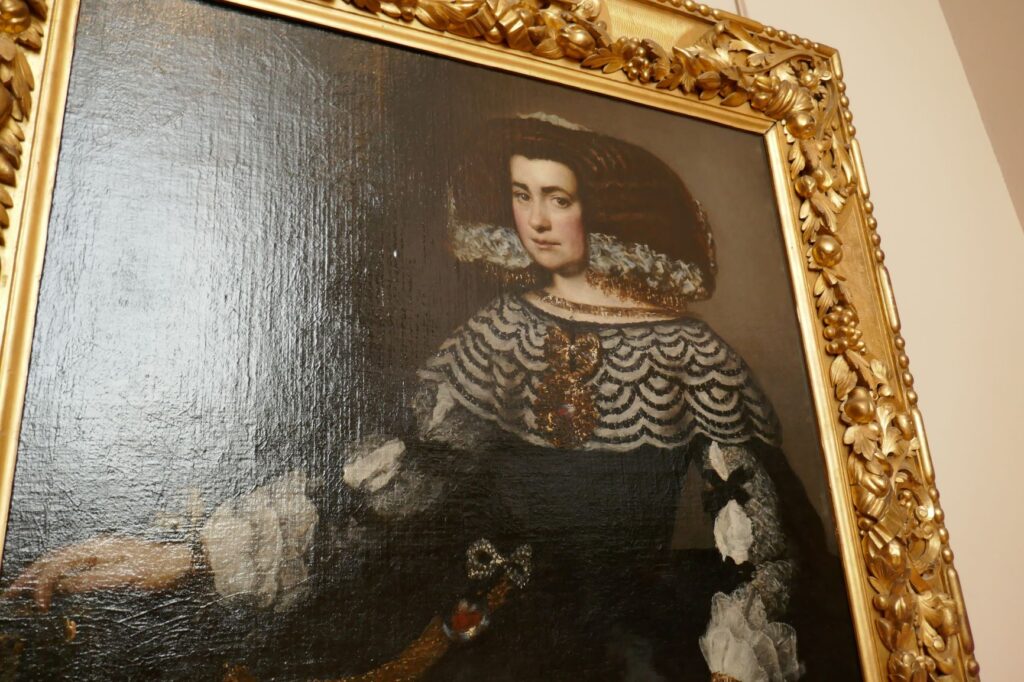 Portrait of a Spanish Woman by Mazo, at the Louvre, June 27, 2019