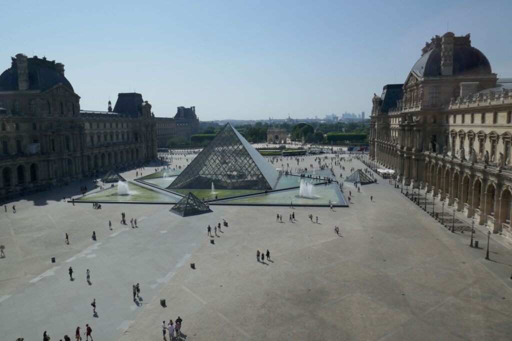 The Louvre Courtyard, June 27, 2019